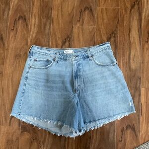 Abercrombie Denim Blue Women's Shorts